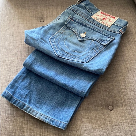 Mens TRUE RELIGION Denim Jeans 33 x 33 - Picture 1 of 4